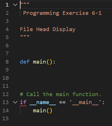 Solved Files and Exceptions (VS Code Python)Assignment | Chegg.com