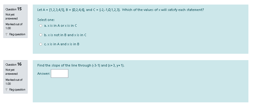 Solved Let A = {1,2,3,4,5}, B = {0,2,4,6, And C = | Chegg.com