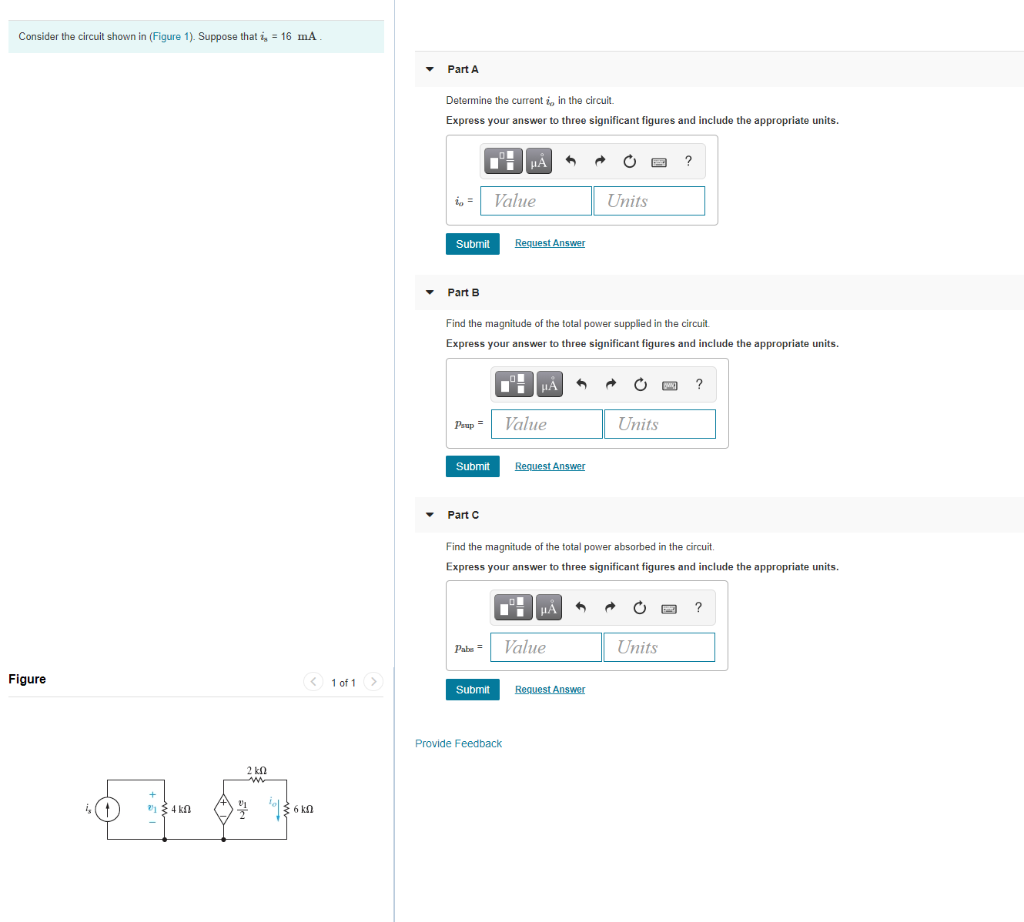 Solved Consider the circuit shown in (Figure 1). Suppose | Chegg.com