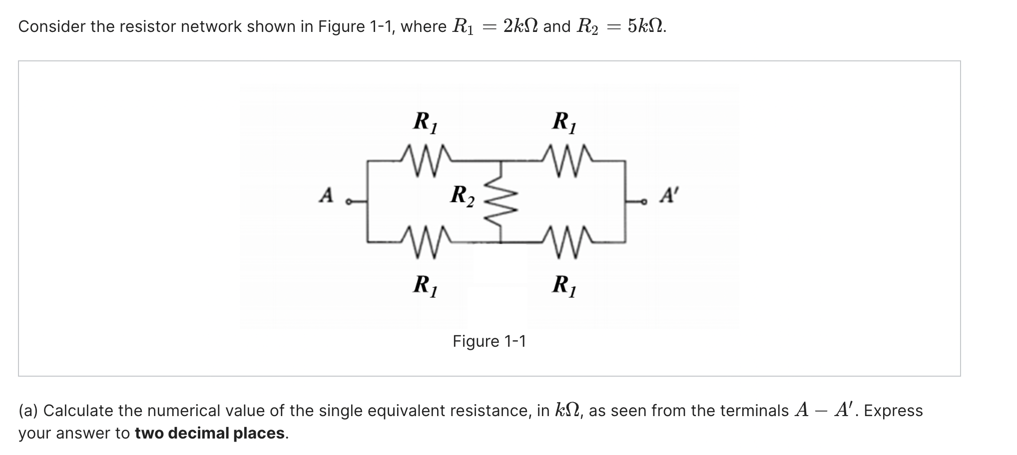 Solved Consider the resistor network shown in Figure 11,