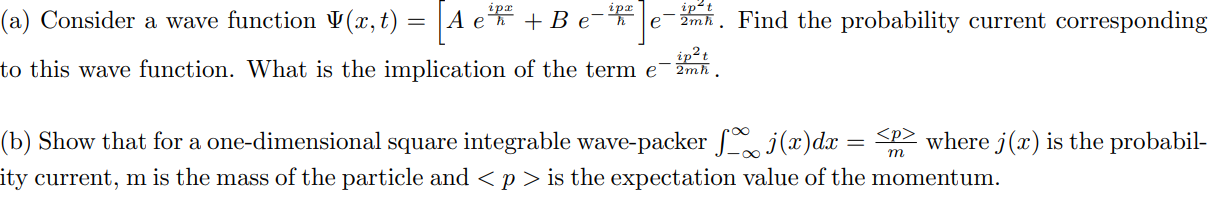 Solved (a) Consider a wave function | Chegg.com