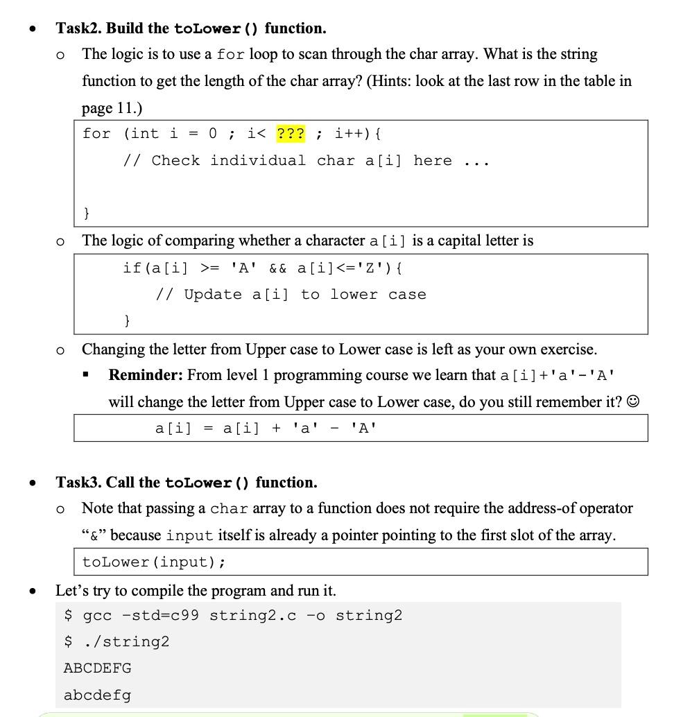 Solved Write a program that reads in a string input by | Chegg.com