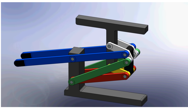 Solved 1. Calculate the mobility of the mechanism, indicate | Chegg.com