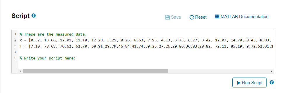 Solved Curve Fitting: Linear Regression To determine the | Chegg.com