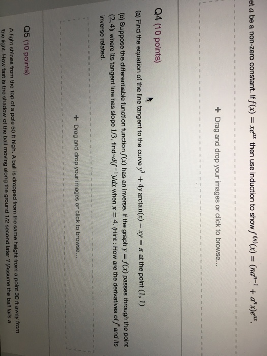 Solved let a be a non zero constant if f x xe ax then chegg