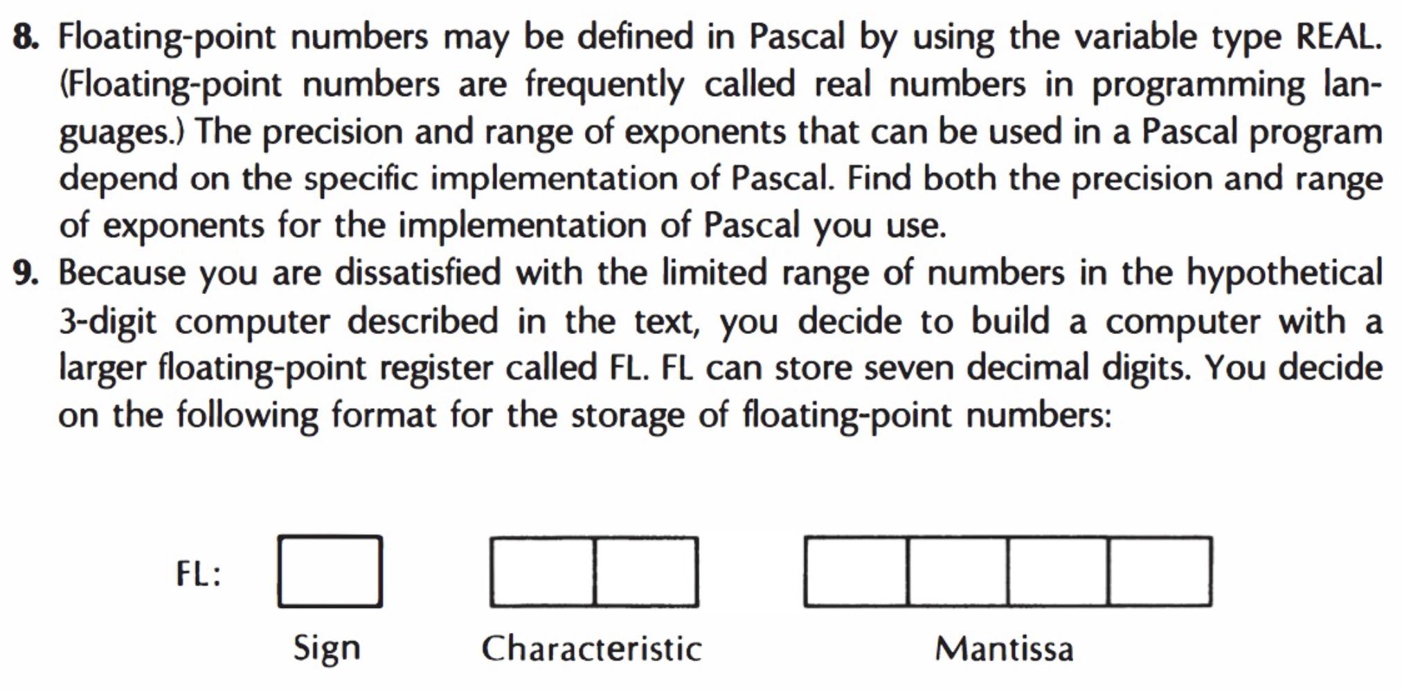 Solved CASE STUDY 1B COMPUTER ARITHMETIC: FLOATING-POINT | Chegg.com