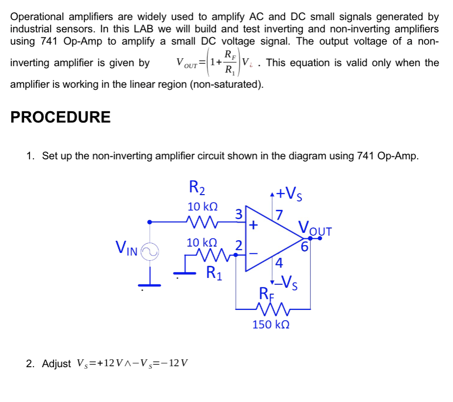 Solved Operational amplifiers are widely used to amplify AC