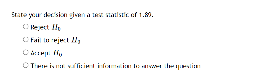 Solved The university wants to know if there is a | Chegg.com