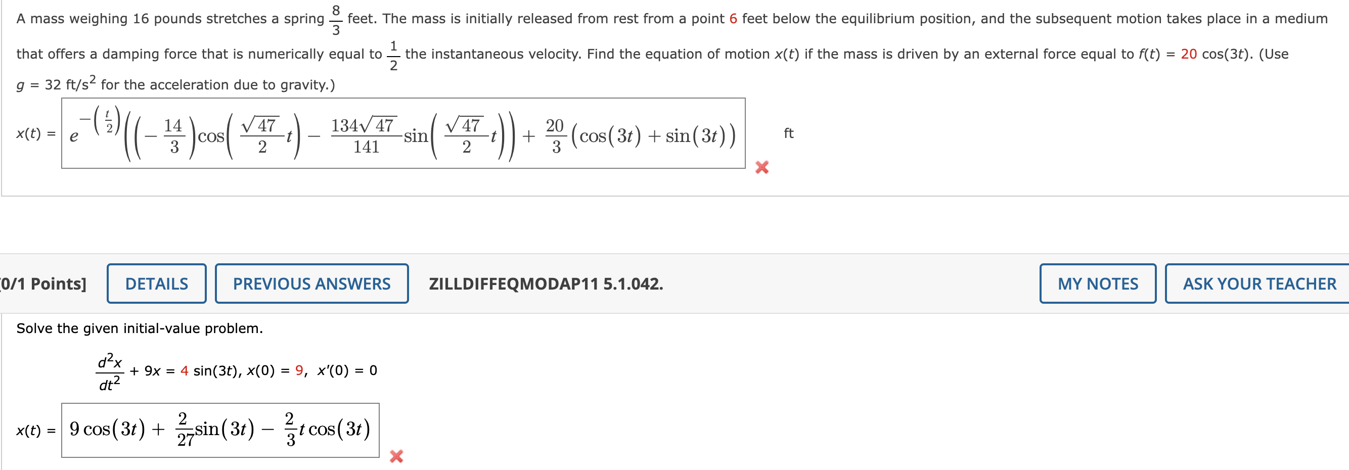 Solved Hi! Please show work for both questions; I'd greatly | Chegg.com