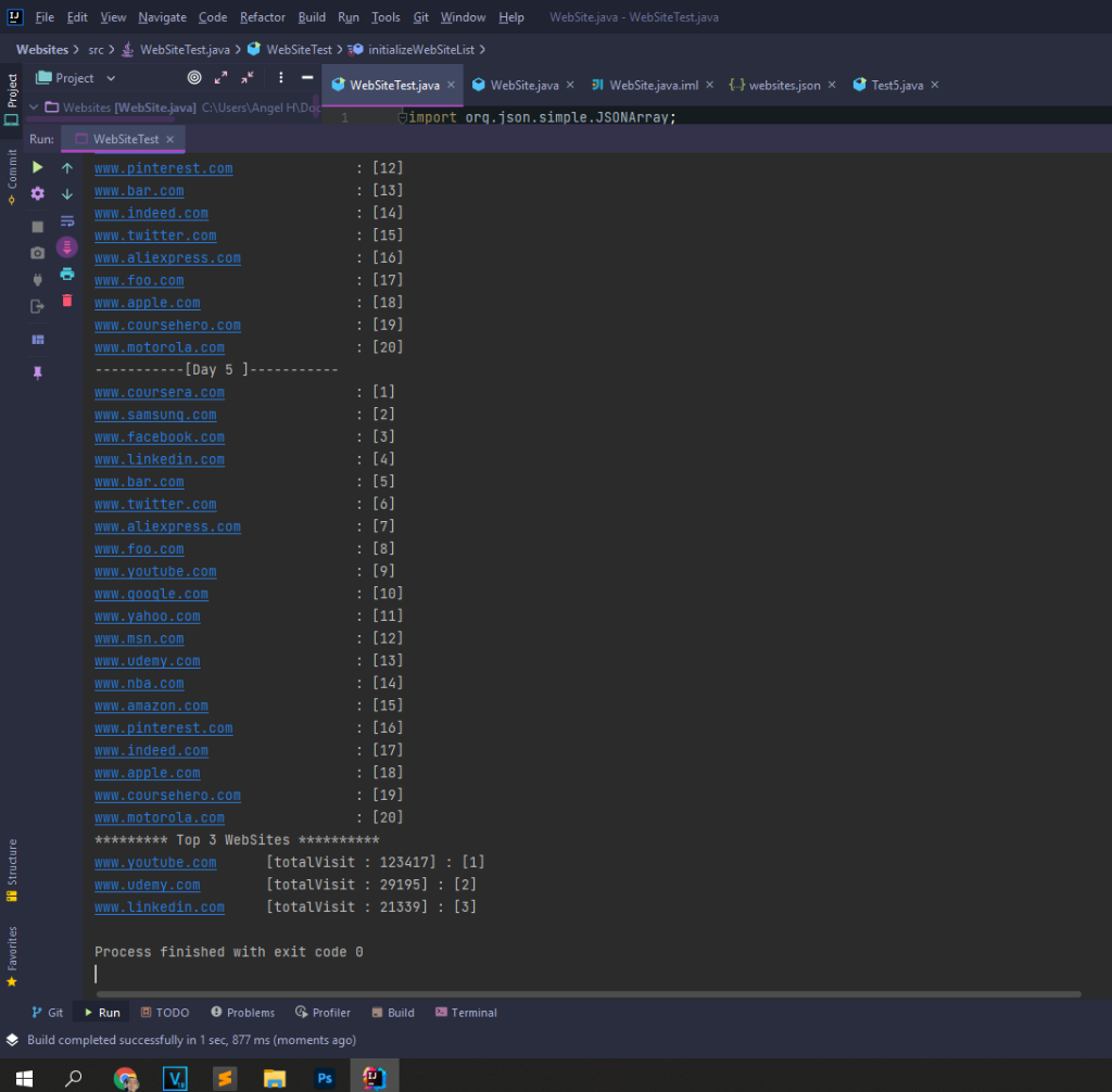 Solved In JAVA + Json file Please read read carefully Do | Chegg.com