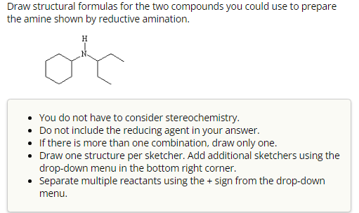 Solved Draw structural formulas for the two compounds you | Chegg.com