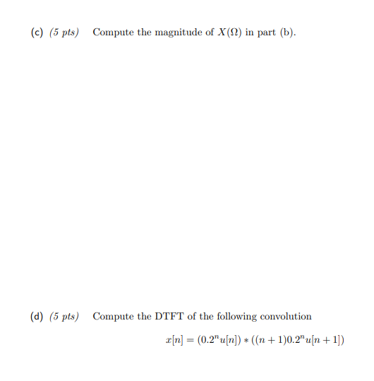 Solved Question #3: Answer the following questions. (a) (5 | Chegg.com