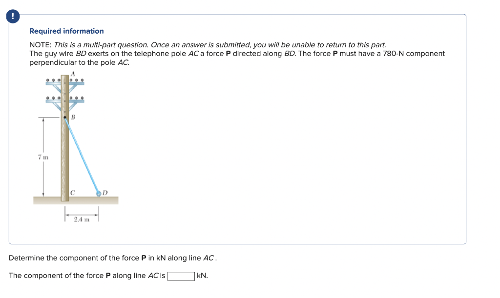 Solved Required information NOTE: This is a multi-part | Chegg.com