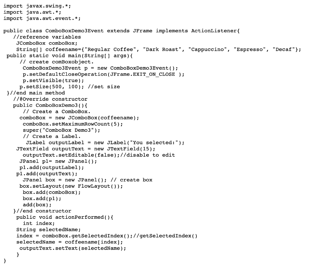 Find the mistakes in the java program below and | Chegg.com
