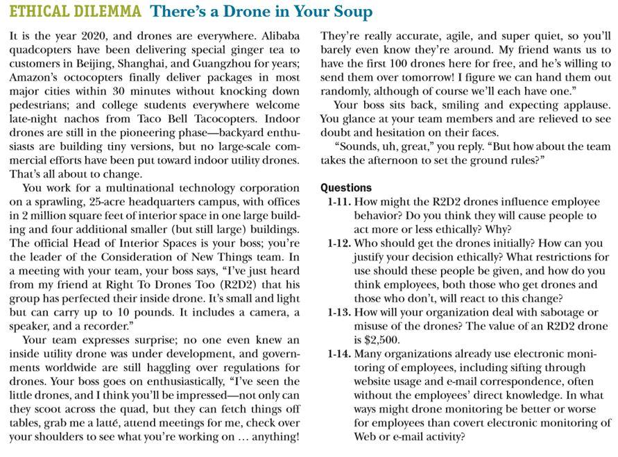Solved It is the year 2020, and drones are everywhere. | Chegg.com