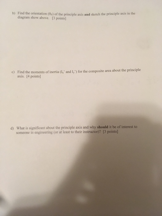 Solved 1) Use the composite shown below, and the given | Chegg.com