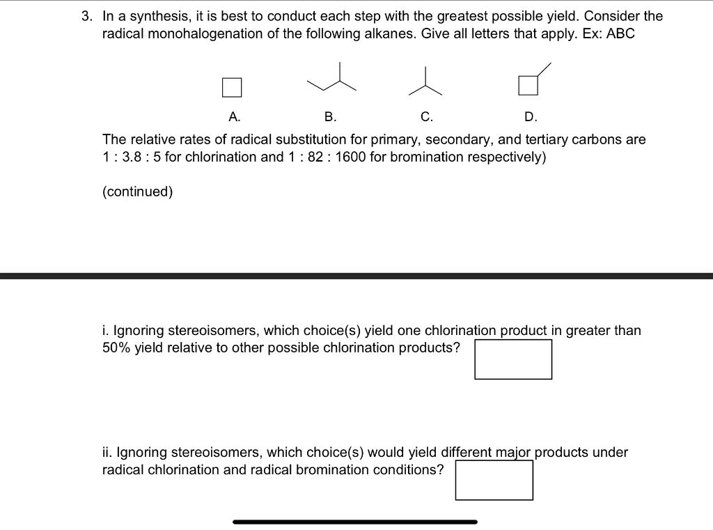 Solved In a synthesis, it is best to conduct each step with | Chegg.com