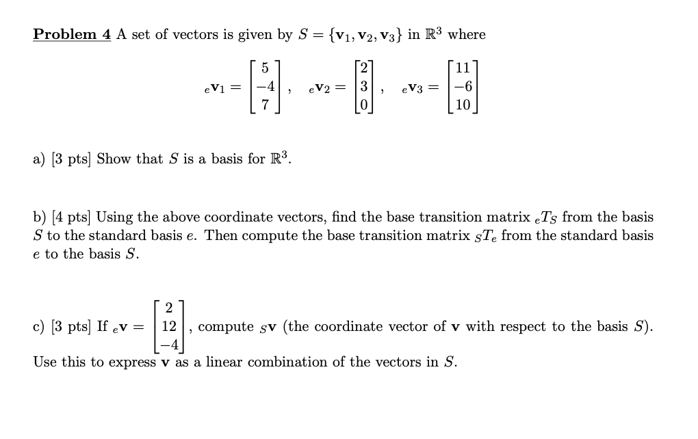 solved-problem-4-a-set-of-vectors-is-given-by-s-v1-v2-chegg