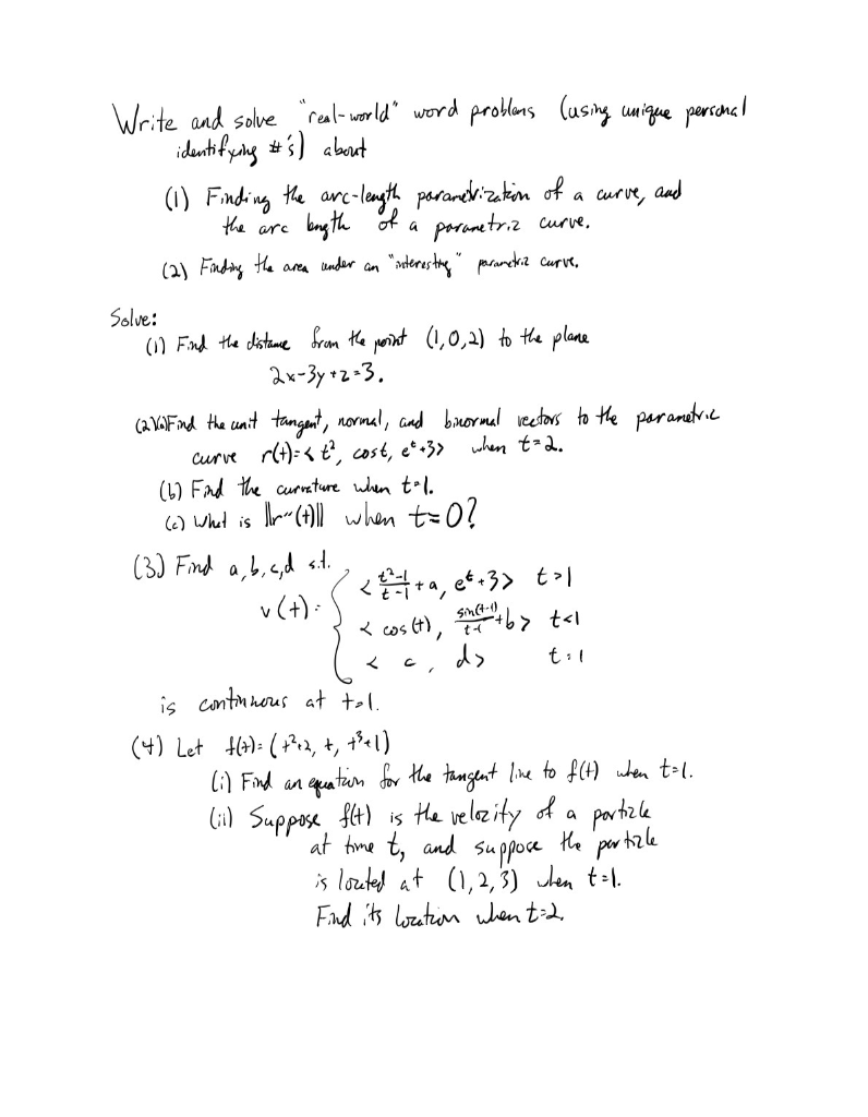 Solved Write and solve 