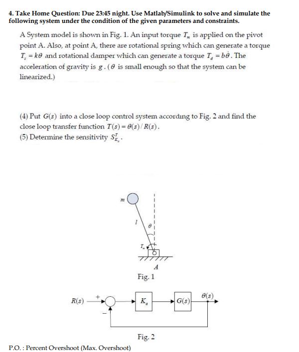 Solved 4. Take Home Question: Due 23:45 night. Use | Chegg.com