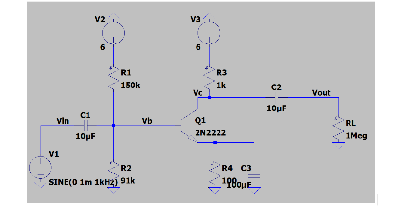 Solved Calculate the DC operating point of the | Chegg.com