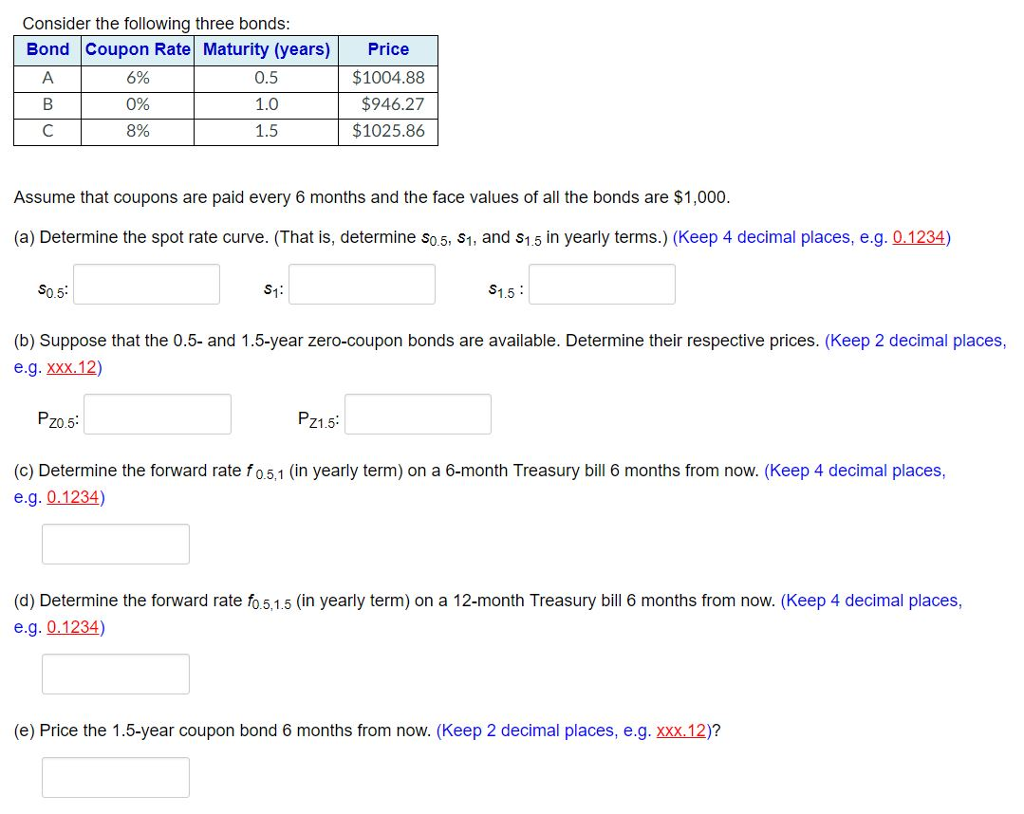 Treasury Bond Results