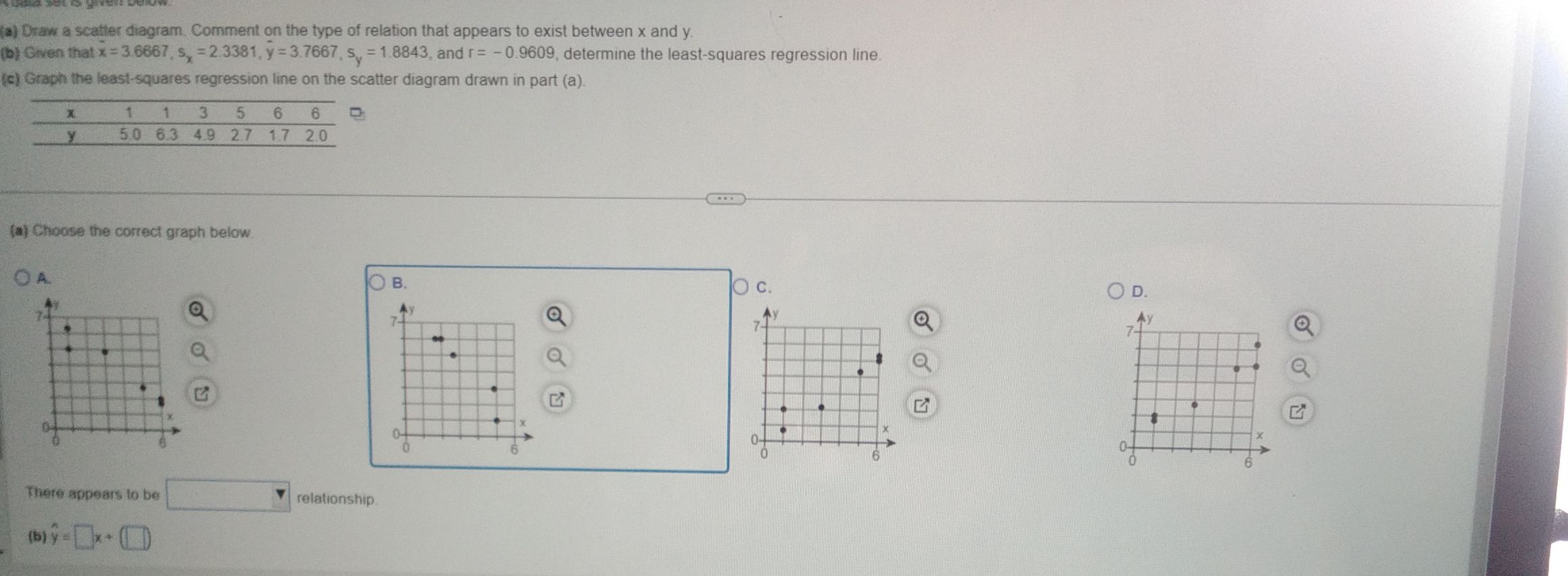 solved-a-exaw-a-scatter-diagram-comment-on-the-type-of-chegg