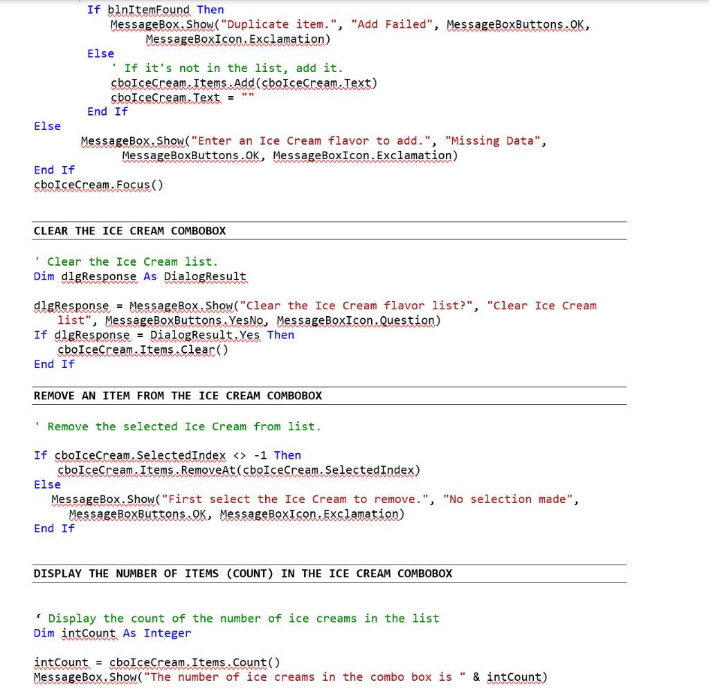 Write this for Visual Basic Programming language. I | Chegg.com
