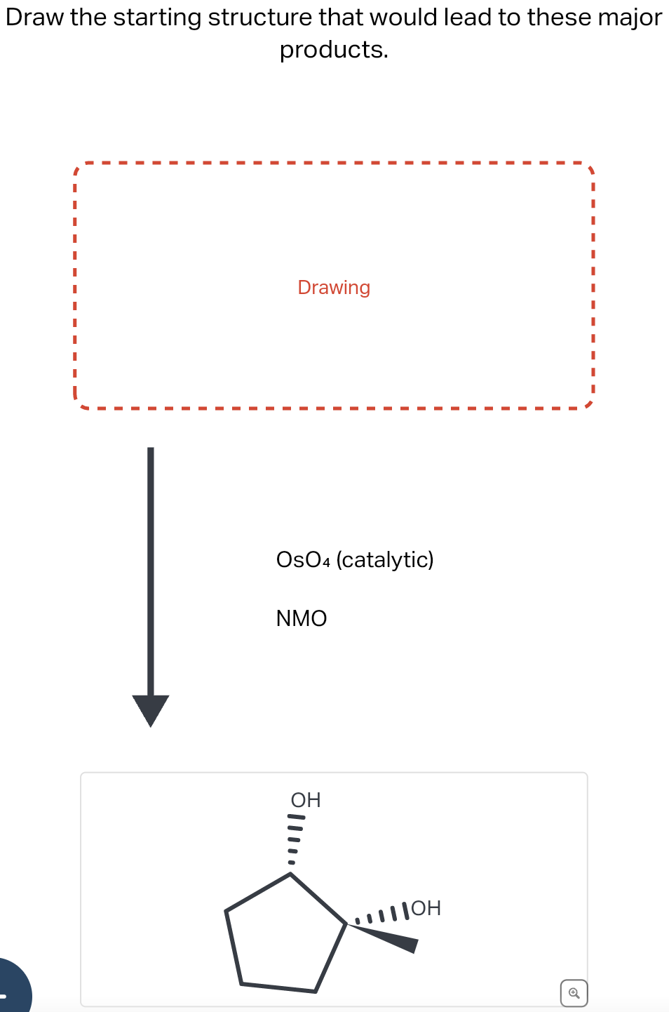 Solved Draw the starting structure that would lead to these | Chegg.com
