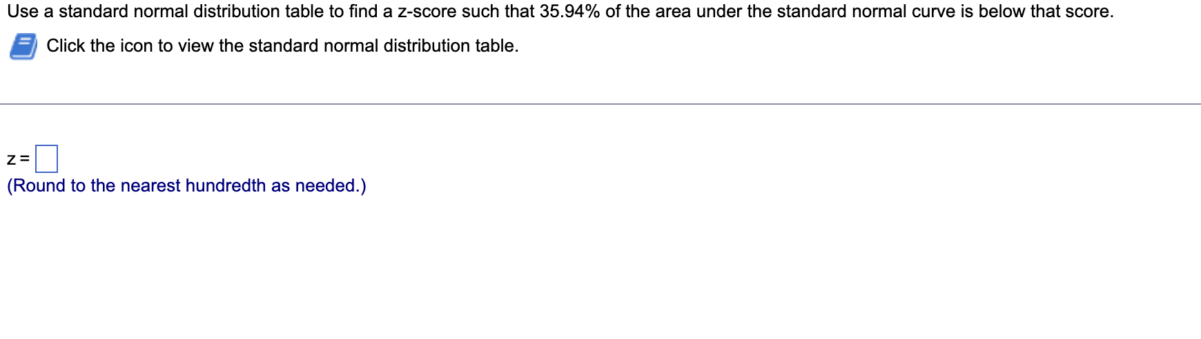 34番1、35番2、37番3、38番1 Solved Determine the area under the standard normal curve