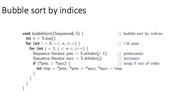 Solved Implement BubbleSort 1 and 2. You will need to | Chegg.com