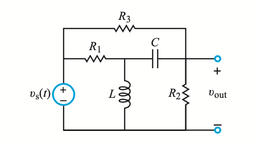 Solved Given that Vs(t)=11u(t) V, R1 =2 ohms, R2 =4 ohms, R3 | Chegg.com