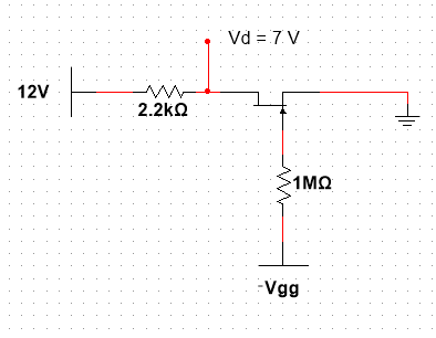 Solved As shown in the circuit below, for a N-channel JFET | Chegg.com