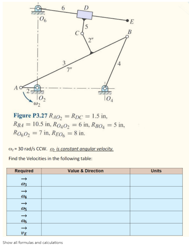 Solved 6. D E 5 C. В 2" 3 4 AO 104 02 Figure P3.27 RA02 = | Chegg.com