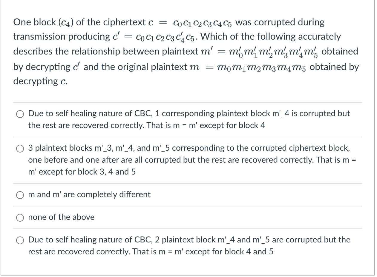 Solved Figures Above Show Encryption And Decryption Diagrams | Chegg.com