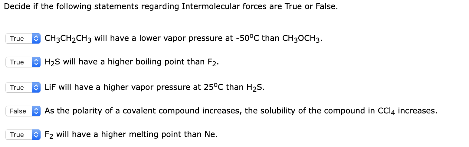 Solved Decide If The Following Statements Regarding Chegg