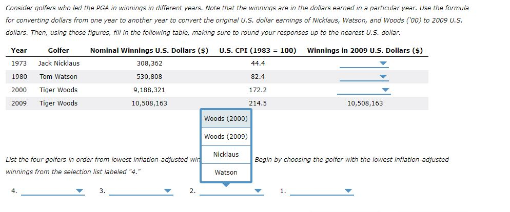 pga winnings last week