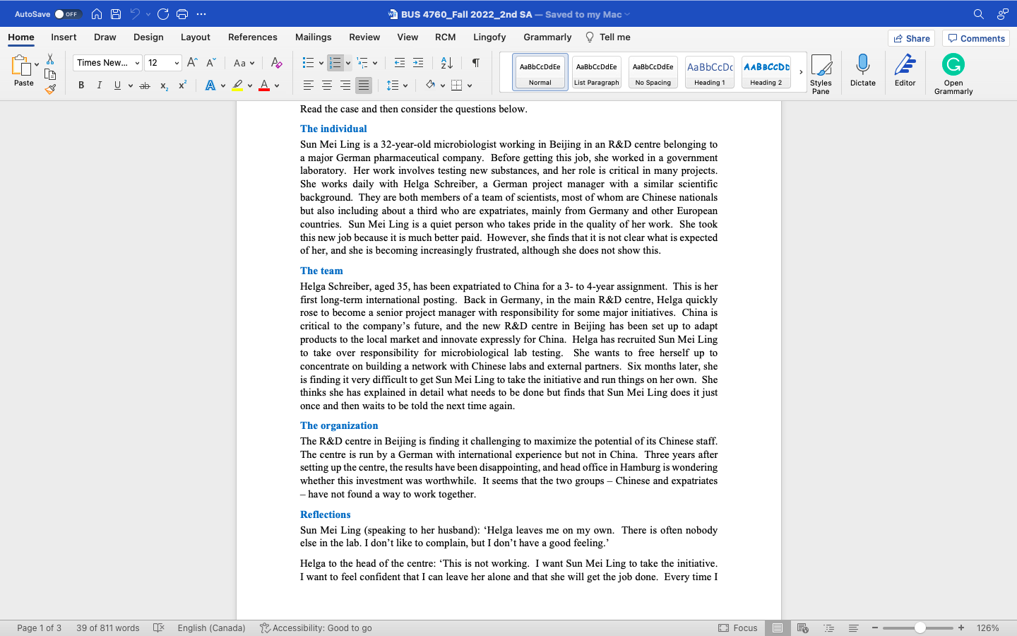 Solved Please read the case study carefully, and answer the | Chegg.com
