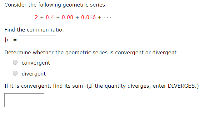 which sequences are geometric check all that apply