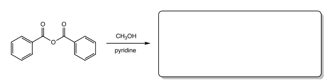 Solved CH3OH pyridine | Chegg.com