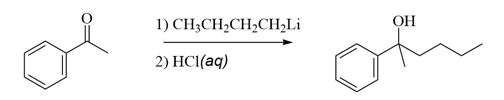 Solved 1) CH3CH2CH2CH2Li OH 2) HCl(aq) | Chegg.com