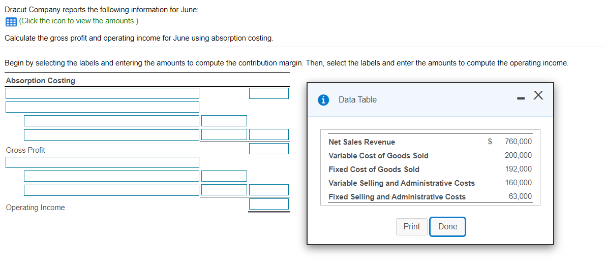 Solved Dracut Company reports the following information for