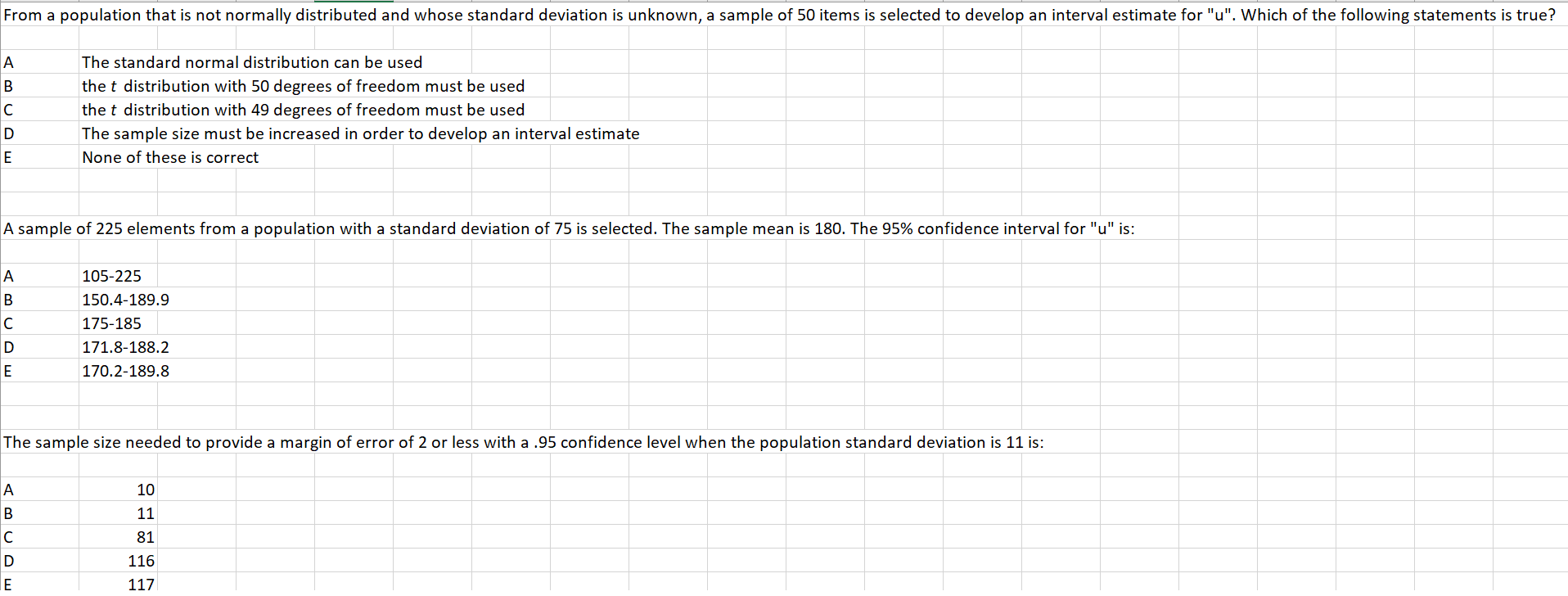 Solved From A Population That Is Not Normally Distributed Chegg solved-from-a-population-that-is-not-normally-distributed-chegg