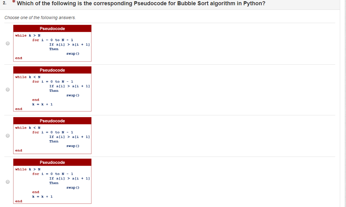 Solved 2. * Which of the following is the corresponding | Chegg.com