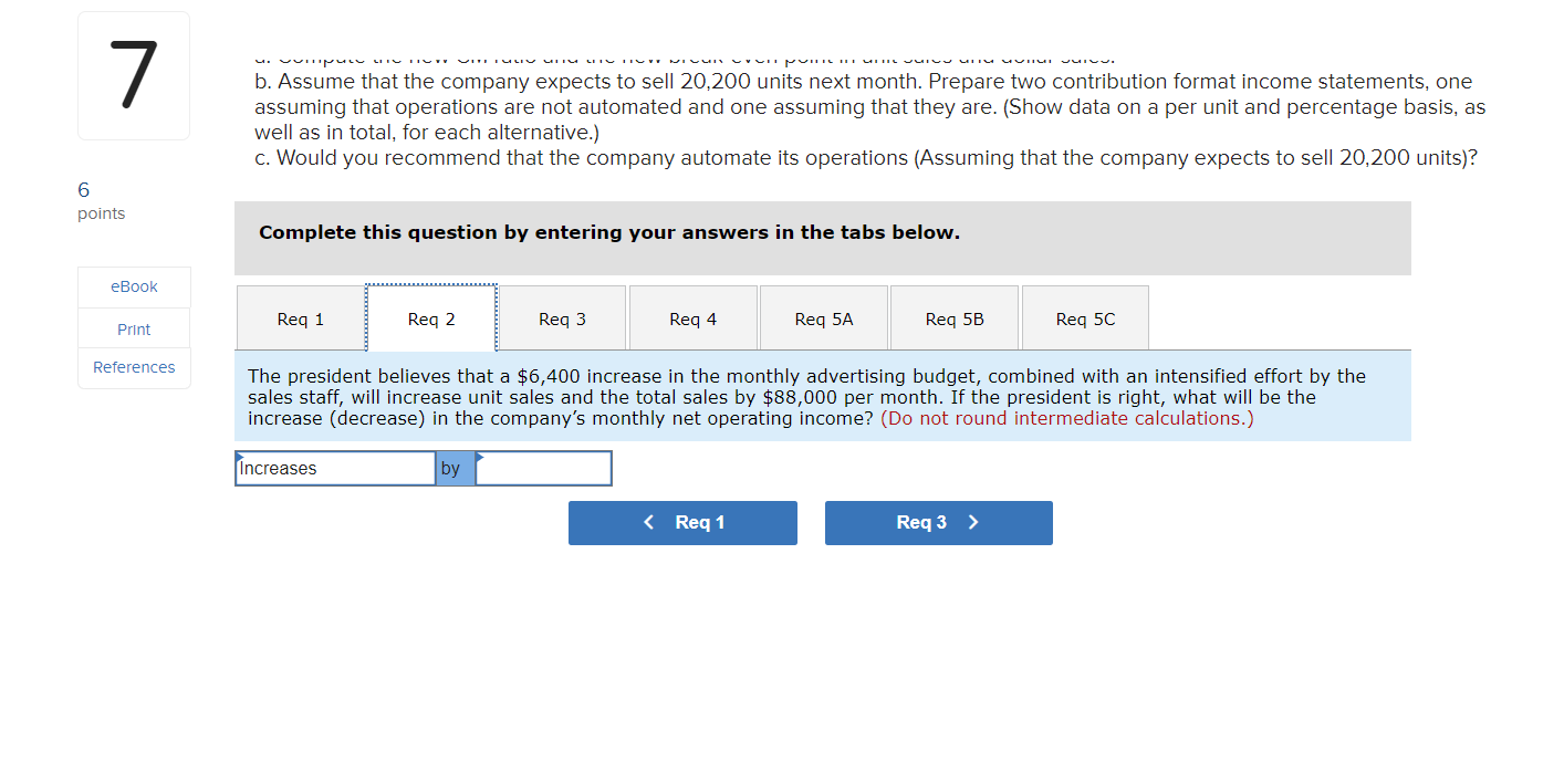 Solved b. Assume that the company expects to sell 20,200 | Chegg.com
