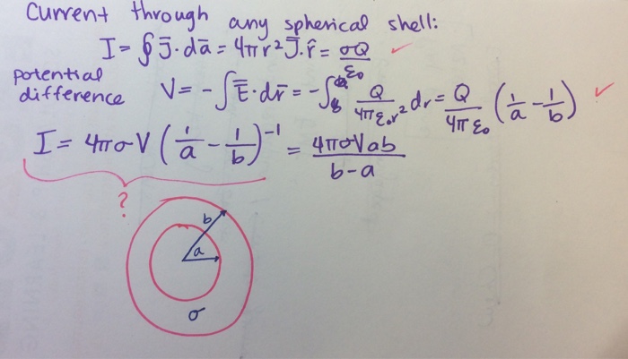 Solved Two Concentric Metal Spherical Shells, Of Radius A | Chegg.com