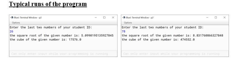 Solved Write a complete Java program that do the | Chegg.com