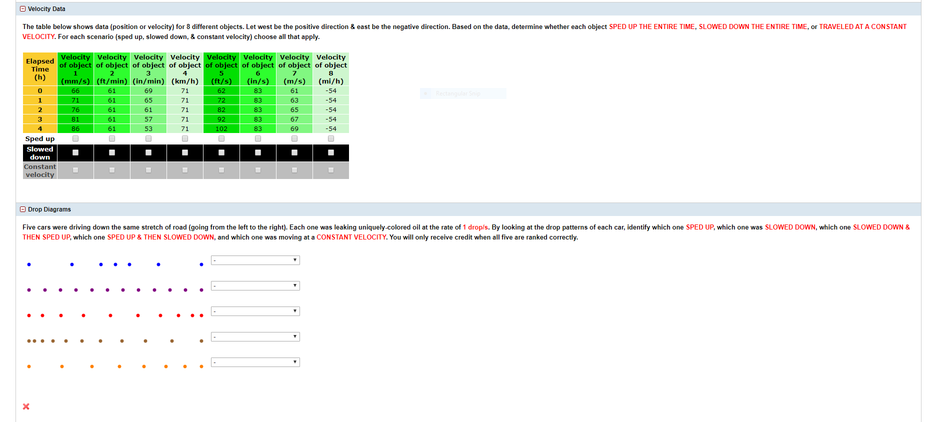 solved-o-velocity-data-the-table-below-shows-data-position-chegg