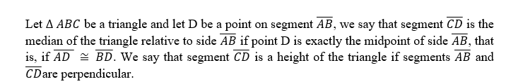 Solved Let A ABC be a triangle and let D be a point on | Chegg.com