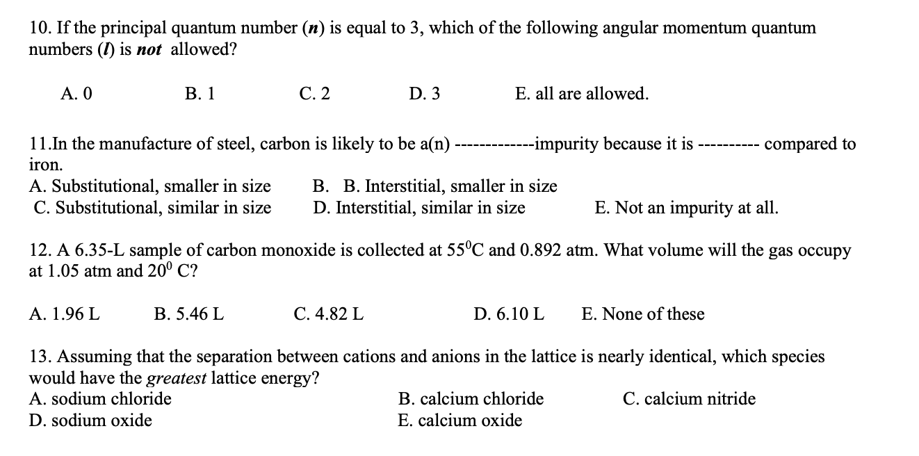 the principal quantum number is equal to 1 n 1
